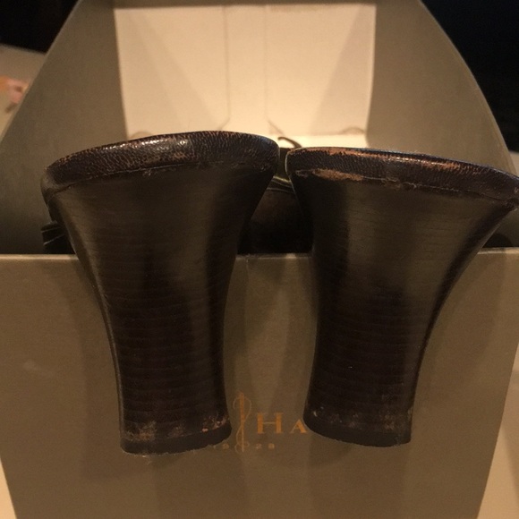 Cole Haan mules suede size 8 - Picture 3 of 5